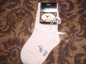 Bonnie Doon sokken lichtroze mt 19-22